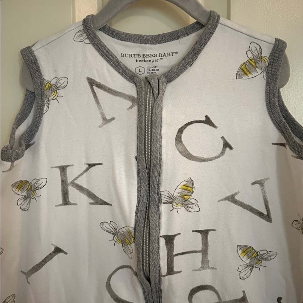 Burt’s Bees Cotton Beekeeper Sleep Sack size L - Picture 2 of 6